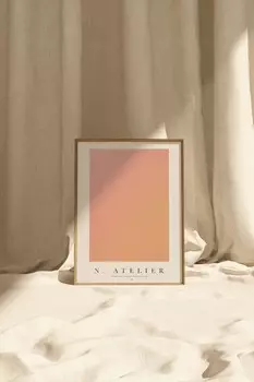 Плакат и рамка х н ателье | постер и рамка 002 Poster & Frame, 50x70 см, мультиколор