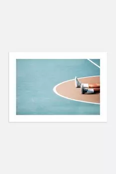 Плакат «игра окончена» Postery, 50x70 см, синий