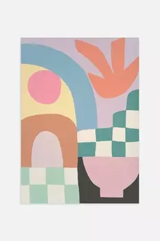 Плакат марракешского экспресса Postery, 70x100 см, розовый