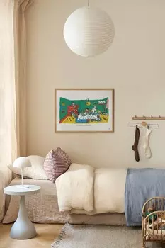 Плакат на день рождения пеппи Postery, 50x70 см, зеленый