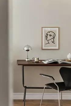 Плакат нади aux cheveux lisses Postery, 30x40 см, бежевый