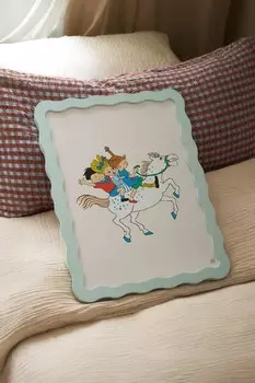 Плакат «пеппи в бегах» Postery, 30x40 см, синий