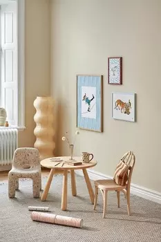 Плакат пеппи в синие полоски Postery, 50x70 см, синий