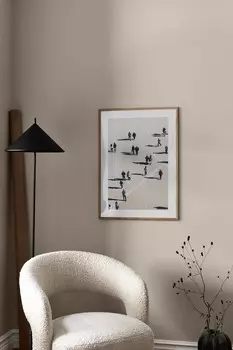 Плакат «пересекающиеся пути» Postery, 50x70 см, серый