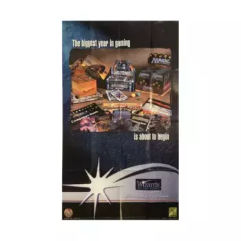 Плакат с графиком выпуска 1998 года, Promos, Posters, Catalogs and More (WOTC)