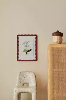 Плакат с носками пеппи Postery, 30x40 см, черный