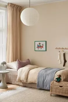 Плакат с утренней рутиной пеппи Postery, 30x40 см, красный