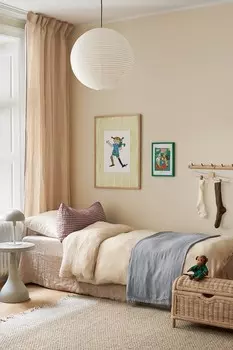 Плакат с желтыми полосками пеппи Postery, 50x70 см, желтый