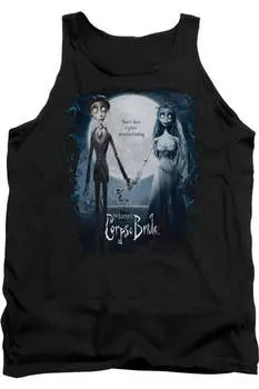 Плакат «Труп невесты» для взрослых, майка Gildan, черный