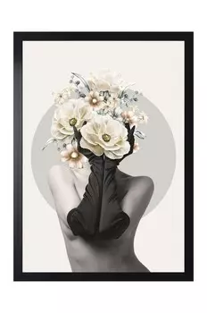 Плакат в рамке Inne, черный