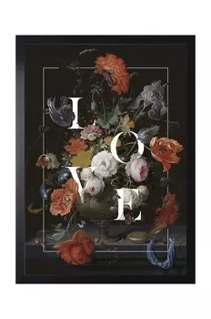 Плакат в рамке Inne, черный