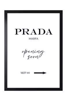 Плакат в рамке Inne, черный