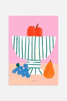 Плакаты для боулинга Postery, 70x100 см, розовый