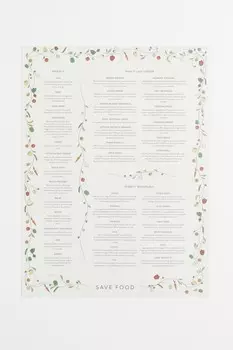 Плакаты H&M, белый