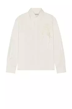 Пламовая рубашка Siedres, белый