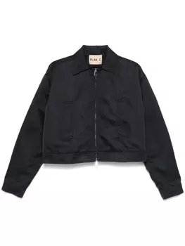 Plan C атласный жакет, синий