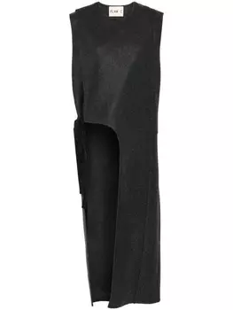 Plan C фетровый жилет, серый