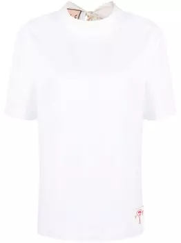 Plan C футболка с бантом, белый