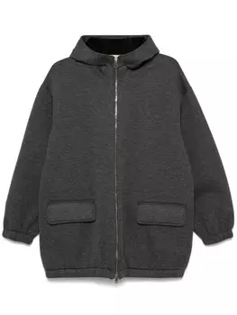 Plan C худи на молнии, серый