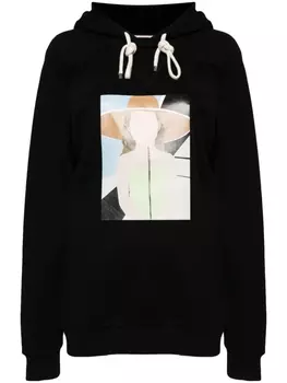 Plan C худи с графичным принтом, черный