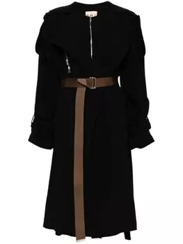 Plan C плащ со съемными рукавами, черный