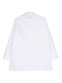 Plan C поплиновая рубашка с длинными рукавами, белый