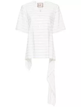 Plan C поплиновая рубашка в полоску, зеленый