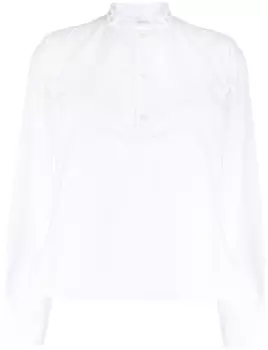 Plan C рубашка с воротником-стойкой, белый