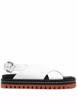 Plan C сандалии Schuhe на платформе, белый