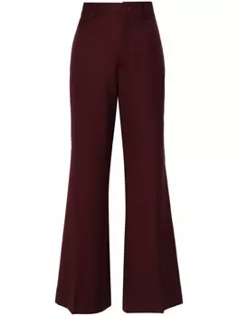 Plan C шерстяные брюки, красный