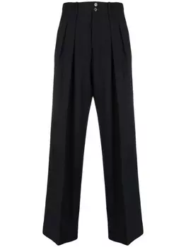 Plan C широкие брюки строгого кроя, черный