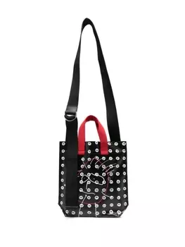 Plan C сумка-тоут с графичным принтом, черный