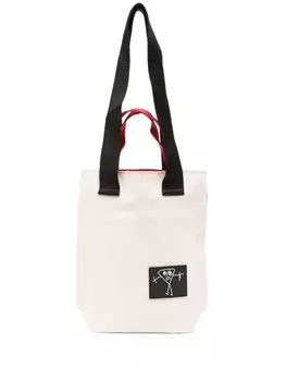 Plan C сумка-тоут с логотипом, нейтральный цвет