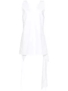 Plan C топ с V-образным вырезом, белый