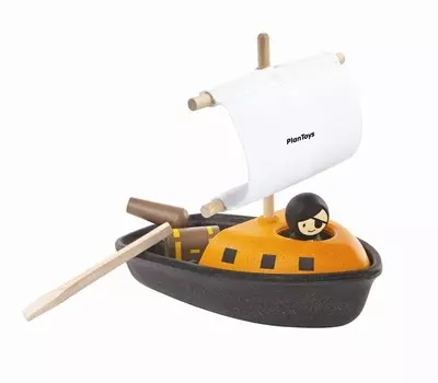 Plan Toys, Игрушка для ванной «Пиратский корабль»