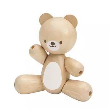 Plan Toys, развивающая игрушка-мишка Тедди