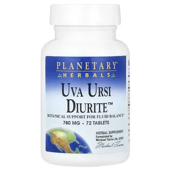 Planetary Herbals, Uva Ursi Diurite , 72 таблетки