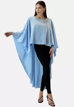 Плащ ABAYA Elara, светло-голубой