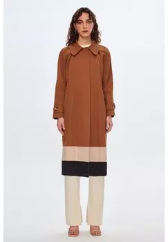 Плащ adL, светло-коричневый