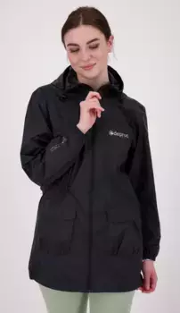 Плащ DEPROC Active "LYNN WOMEN", также доступен в больших размерах, черный