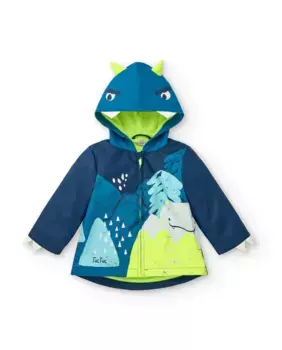 Плащ для мальчика с капюшоном-монстром Tuc tuc, синий