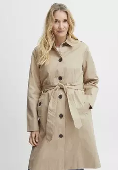 Плащ Fransa, бежевый