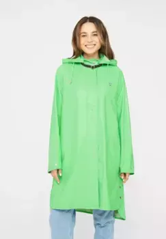 Плащ Ilse Jacobsen "RAIN71", капюшон, непромокаемый, непромокаемый, легкий, двусторонняя молния, цвет Spring Bouquet