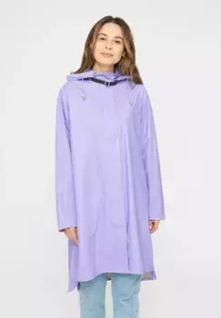 Плащ Ilse Jacobsen "RAIN71", капюшон, непромокаемый, непромокаемый, легкий, двусторонняя молния, цвет Sweet Lavender