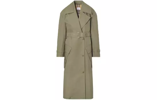 Плащ из габардина Laxton Burberry, Dark Fern Green