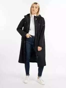 Плащ из переработанного материала Dreimaster, черный