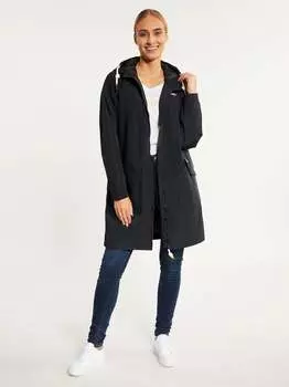 Плащ из переработанного материала Schmuddelwedda, черный