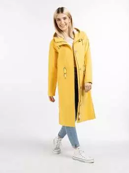 Плащ из переработанного материала Schmuddelwedda, желтый