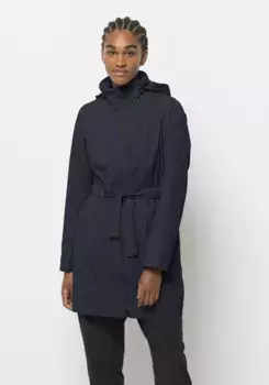 Плащ Jack Wolfskin "NORDEN PORT COAT W", синий