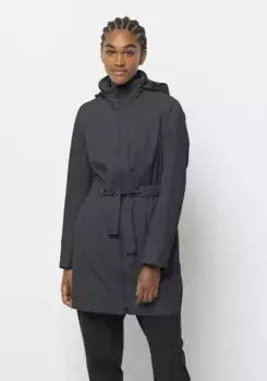 Плащ Jack Wolfskin "NORDEN PORT COAT W", цвет Phantom